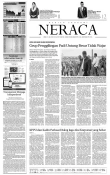 Epaper Harian Ekonomi Neraca Memuat Daftar Edisi 22–30 Juli 2026