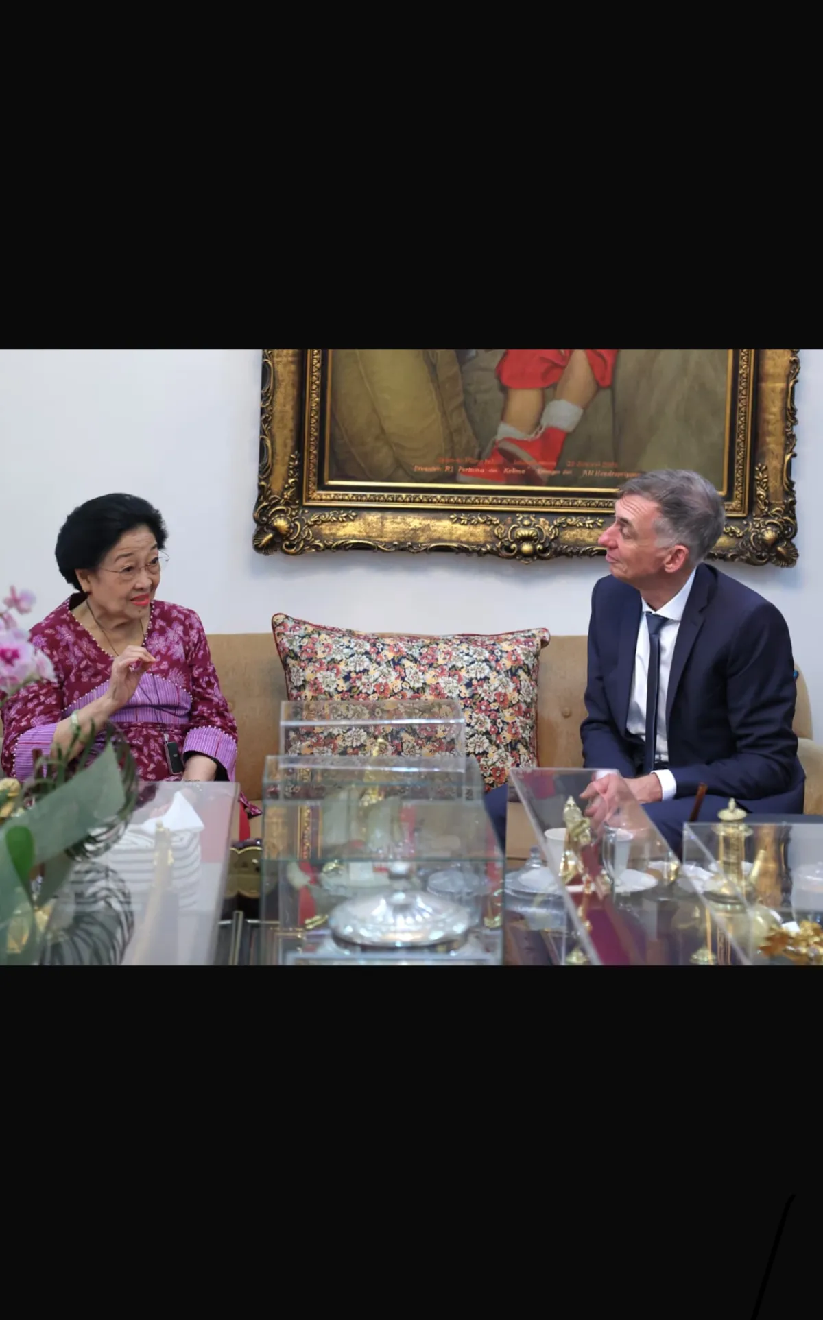 Megawati Terima Dubes Jerman Ralf Beste, Bahas Geopolitik hingga Antisipasi Krisis Global