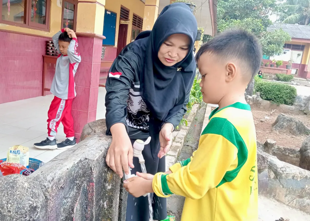 Guru di Lampung Selatan Jadi Detektor Dini Masalah Gizi Anak Lewat Pemantauan di Sekolah