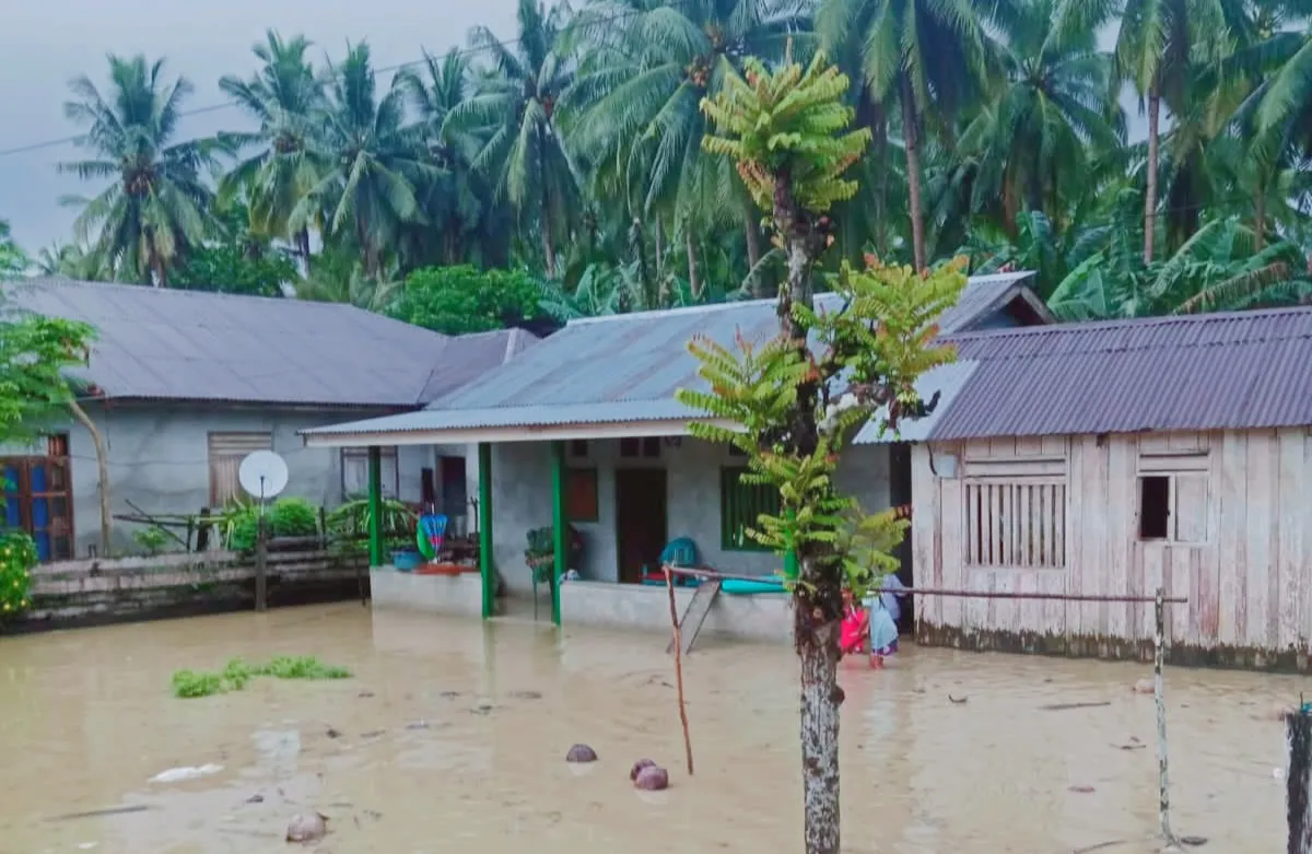 Hujan Deras Sebabkan Banjir di Desa Samuya, Pemkab Pulau Taliabu Koordinasi dengan Perusahaan