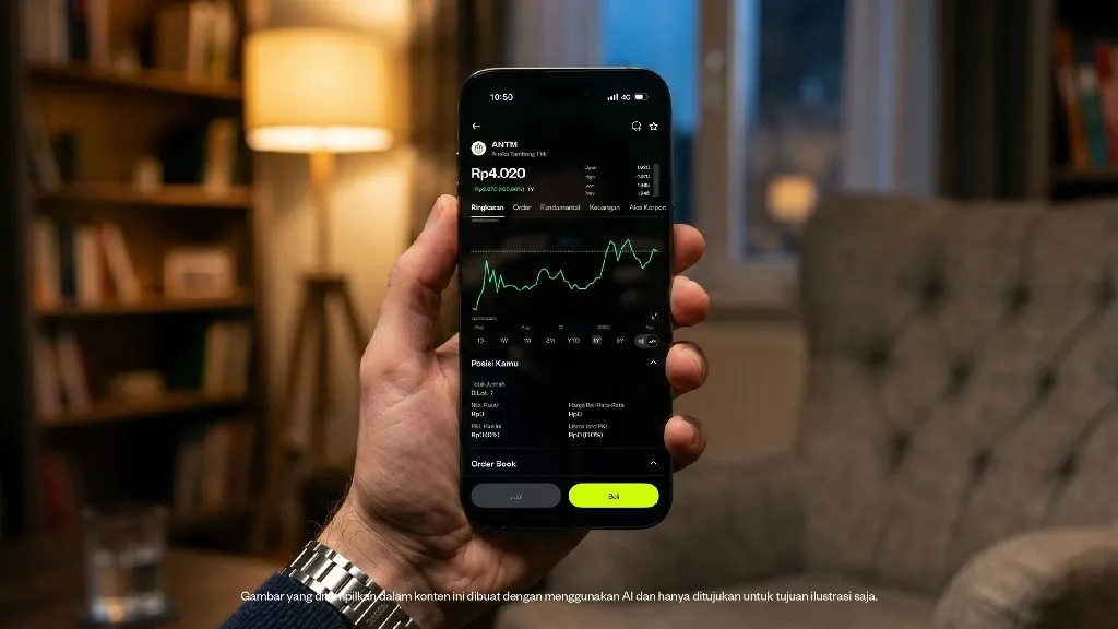 Lima Aplikasi Saham di Indonesia dan Perbandingan Fitur Utamanya