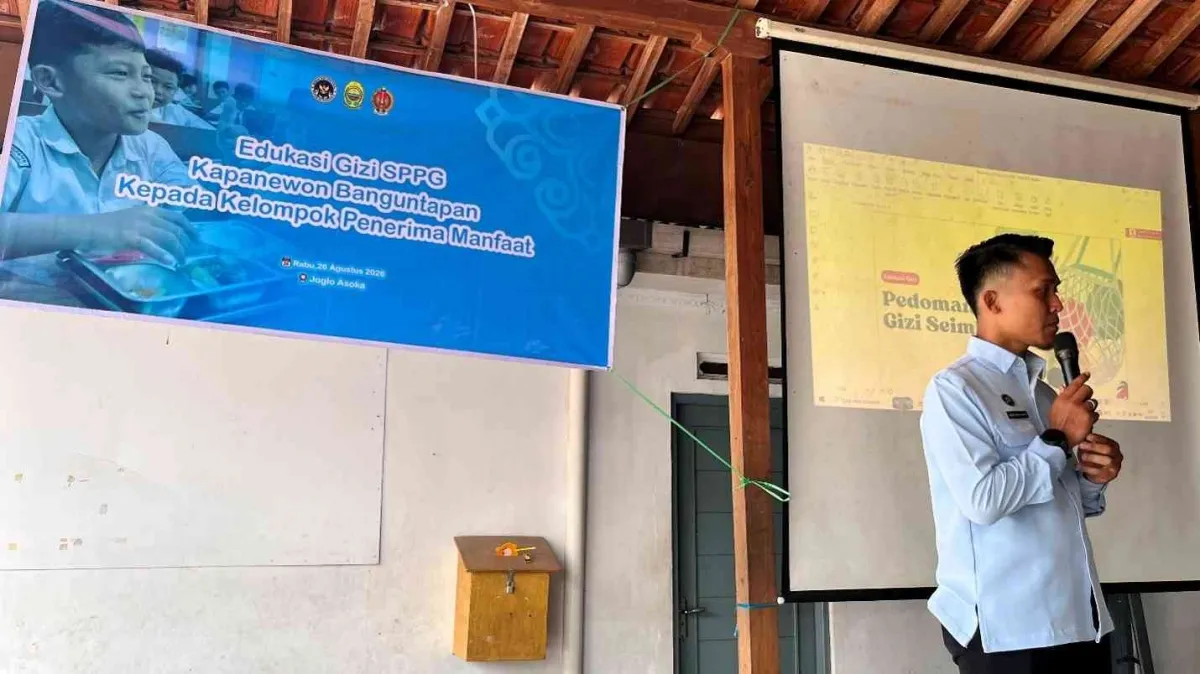 Perwakilan MTsN 9 Bantul Ikuti Rapat dan Edukasi Gizi SPPG Banguntapan