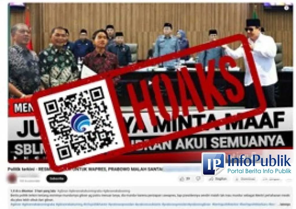 Cek Fakta: Video yang Menyebut Gibran Mundur sebagai Wakil Presiden Terpilih Tidak Benar