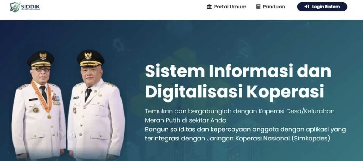 Aplikasi SIDDIK Kabupaten Gorontalo Resmi Terhubung ke Dashboard Nasional Kemenkop