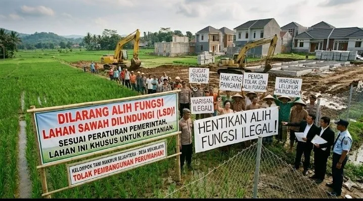 Dugaan Alih Fungsi Lahan Sawah Dilindungi di Malang Disorot, ATR/BPN Catat 14 Titik