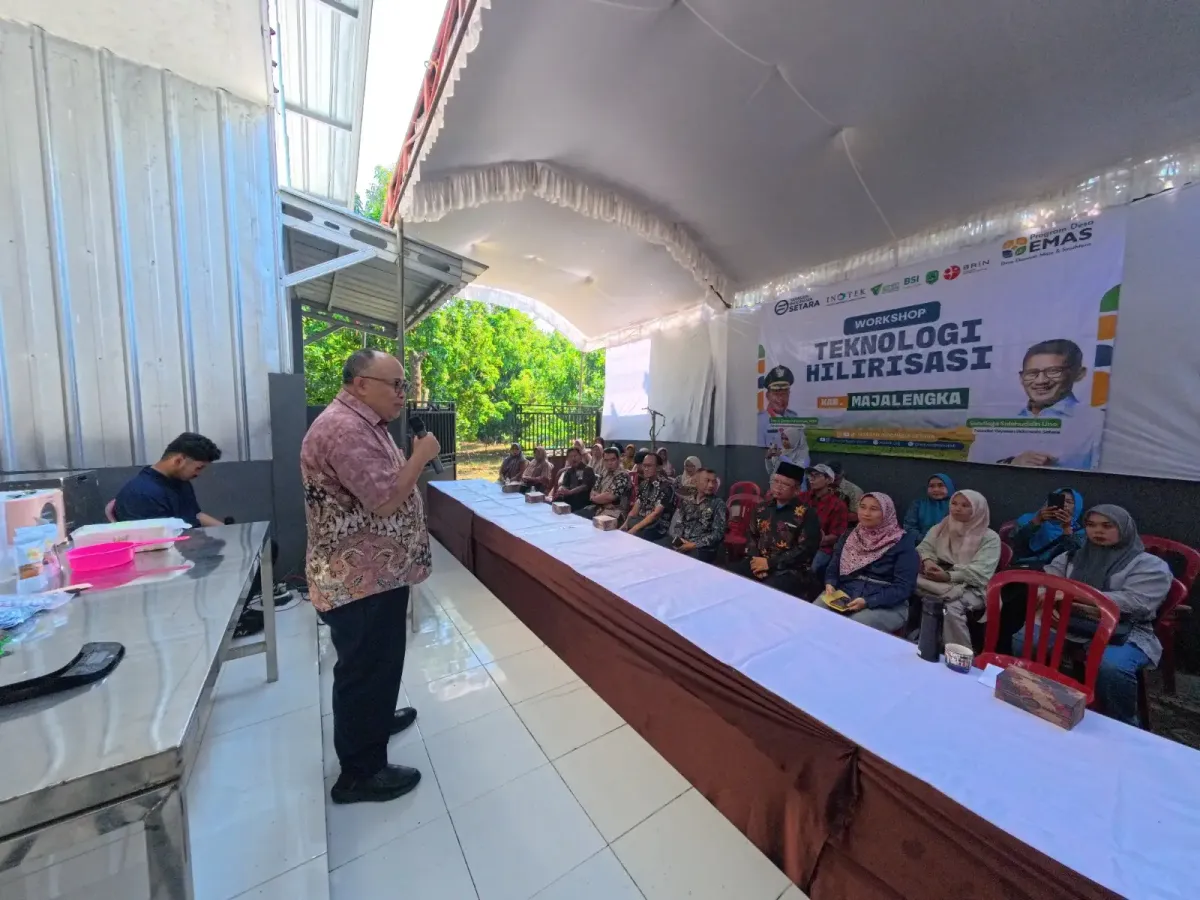 BRIN dan Yayasan Inotek Gelar Workshop Hilirisasi Komoditas di Majalengka