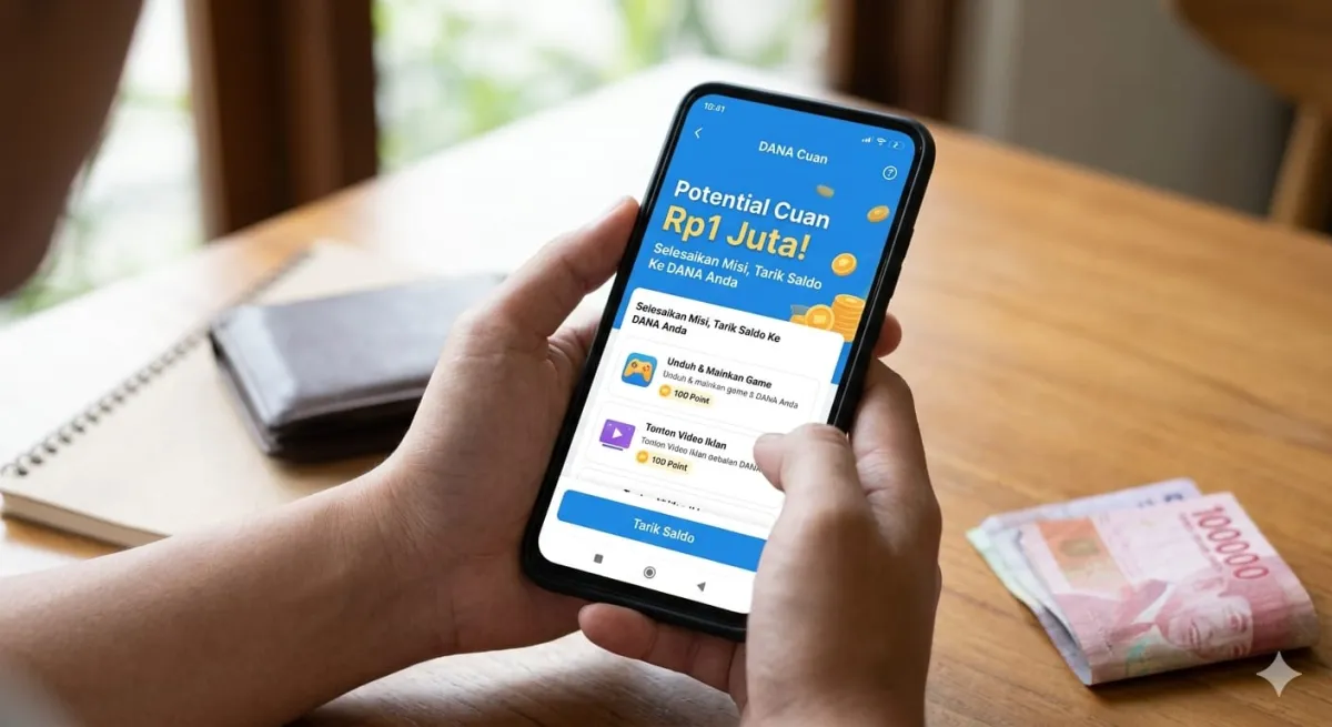 Tren Aplikasi Penghasil Saldo DANA Gratis Meningkat, Potensi Penghasilan Disebut Capai Rp1 Juta