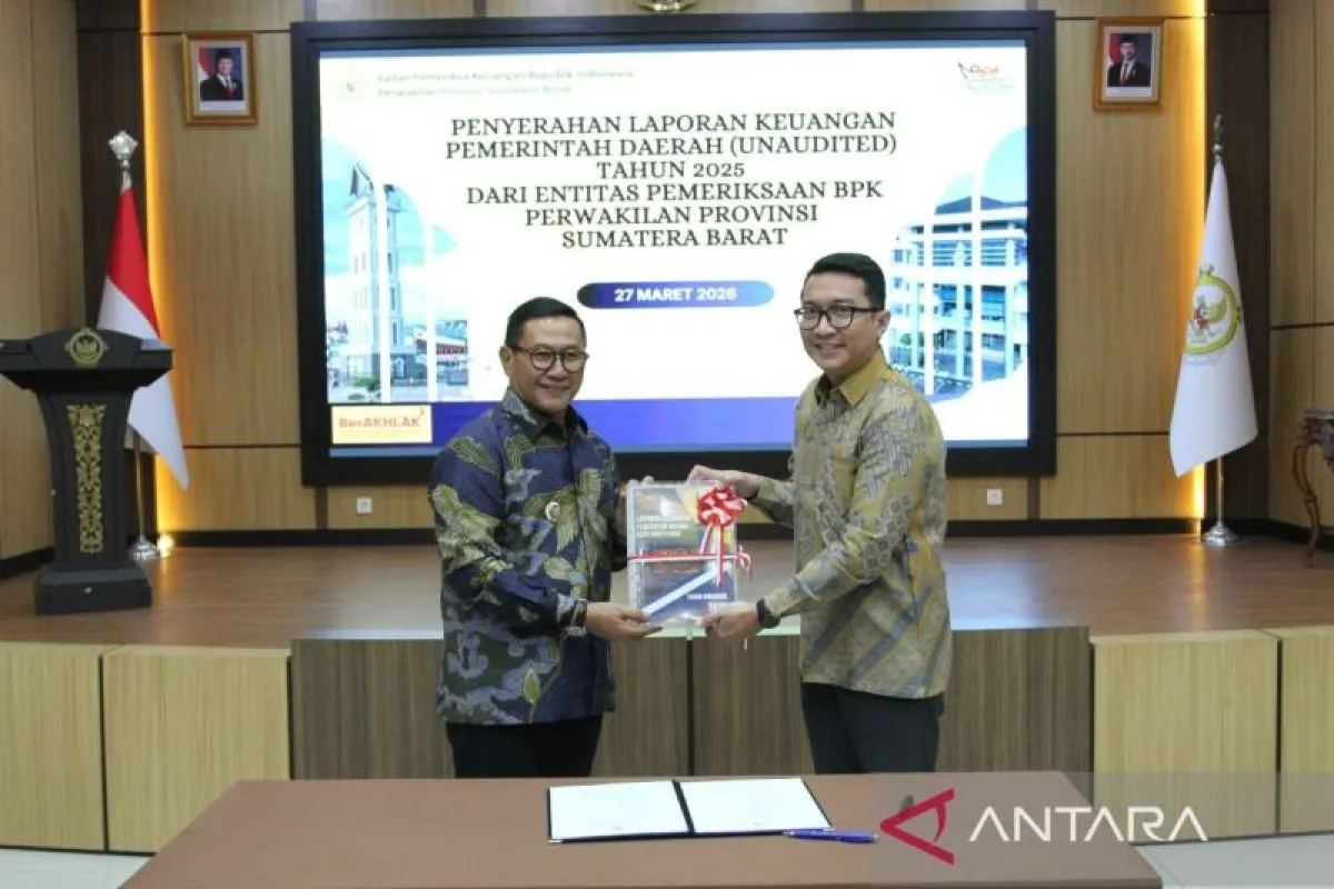 Pemkot Bukittinggi Serahkan LKPD 2025 ke BPK sebagai Pertanggungjawaban APBD
