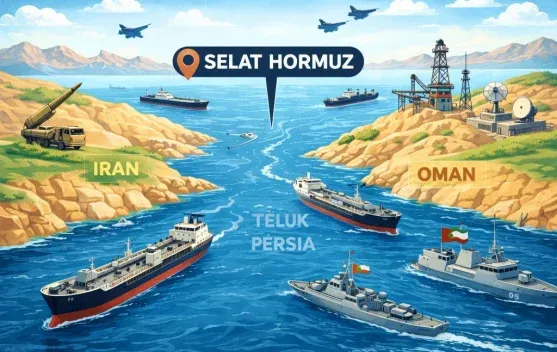 Selat Hormuz: Jalur Pelayaran Kunci Dunia yang Sarat Sejarah dan Ketegangan Geopolitik