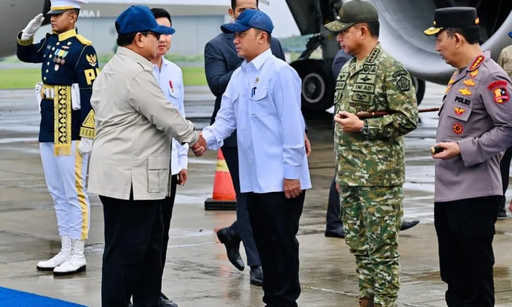 Presiden Prabowo Tiba di Jakarta Usai Kunjungan Kerja ke Eropa
