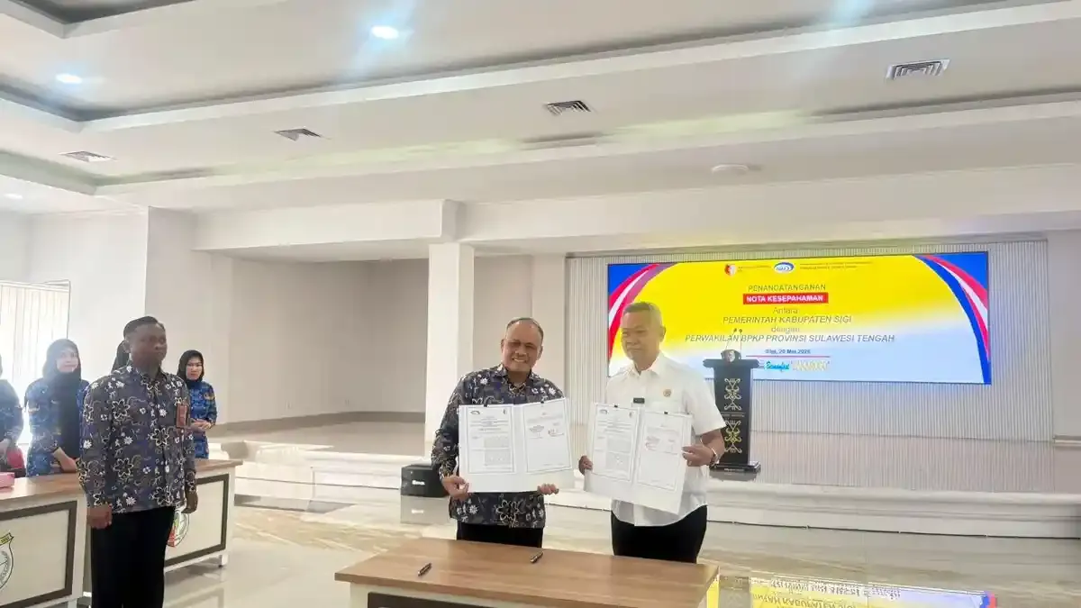 Pemkab Sigi dan BPKP Sulteng Teken MoU Penguatan Pengawasan Internal dan Transparansi Anggaran
