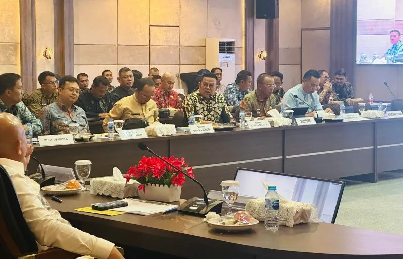 Bupati Bangka Selatan Hadiri Rakor Kepala Daerah, Dorong Pemanfaatan Tata Ruang untuk Kepentingan Ekonomi Warga