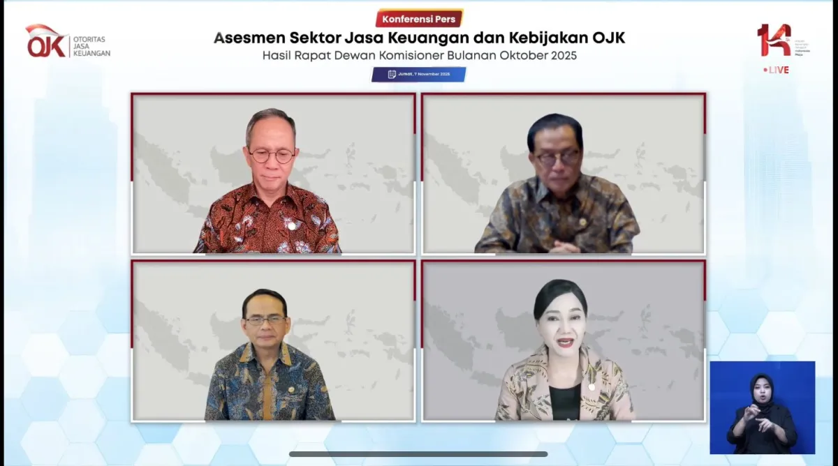 OJK Nilai Stabilitas Sektor Jasa Keuangan Terjaga, Cermati Perlambatan Ekonomi Global