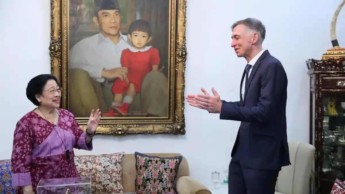 Megawati Bertemu Dubes Jerman, Bahas Geopolitik hingga Antisipasi Krisis Global