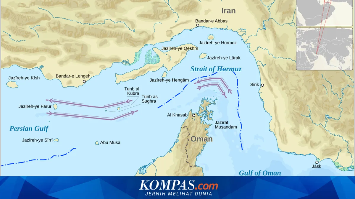 Selat Hormuz: Jalur Sempit yang Menentukan Stabilitas Pasokan Energi Global