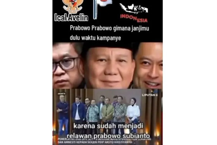 Cek Fakta: Video Dasco Mengaku Menyesal Dukung Prabowo Disebut Hoaks
