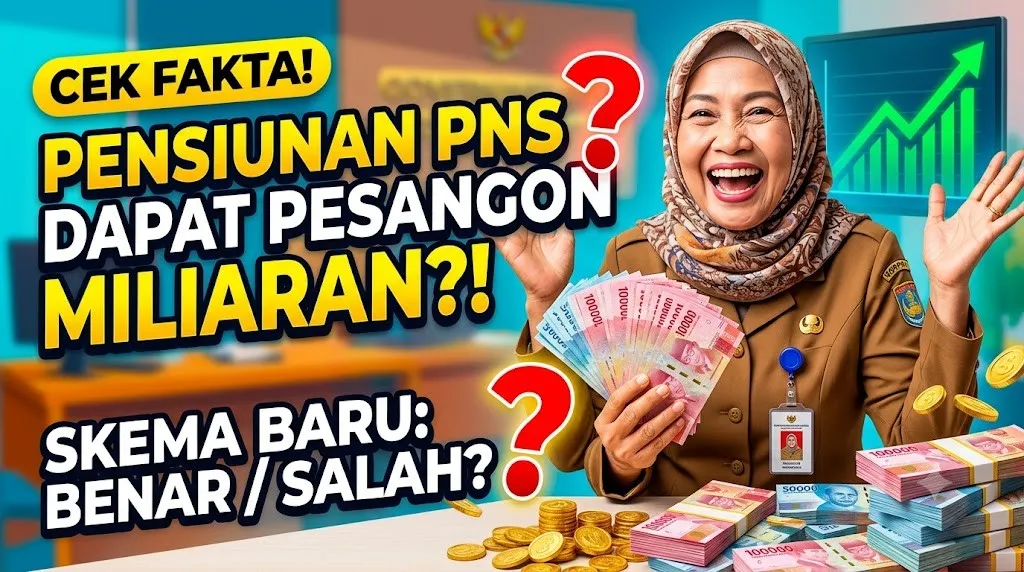 Fakta soal Klaim Pensiunan PNS Dapat Pesangon Miliaran lewat Skema Baru