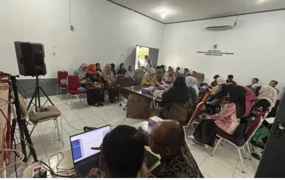 Dinkes PP dan KB Kapuas Hulu Koordinasi dan Evaluasi Pemakaian Aplikasi SILUK ASN