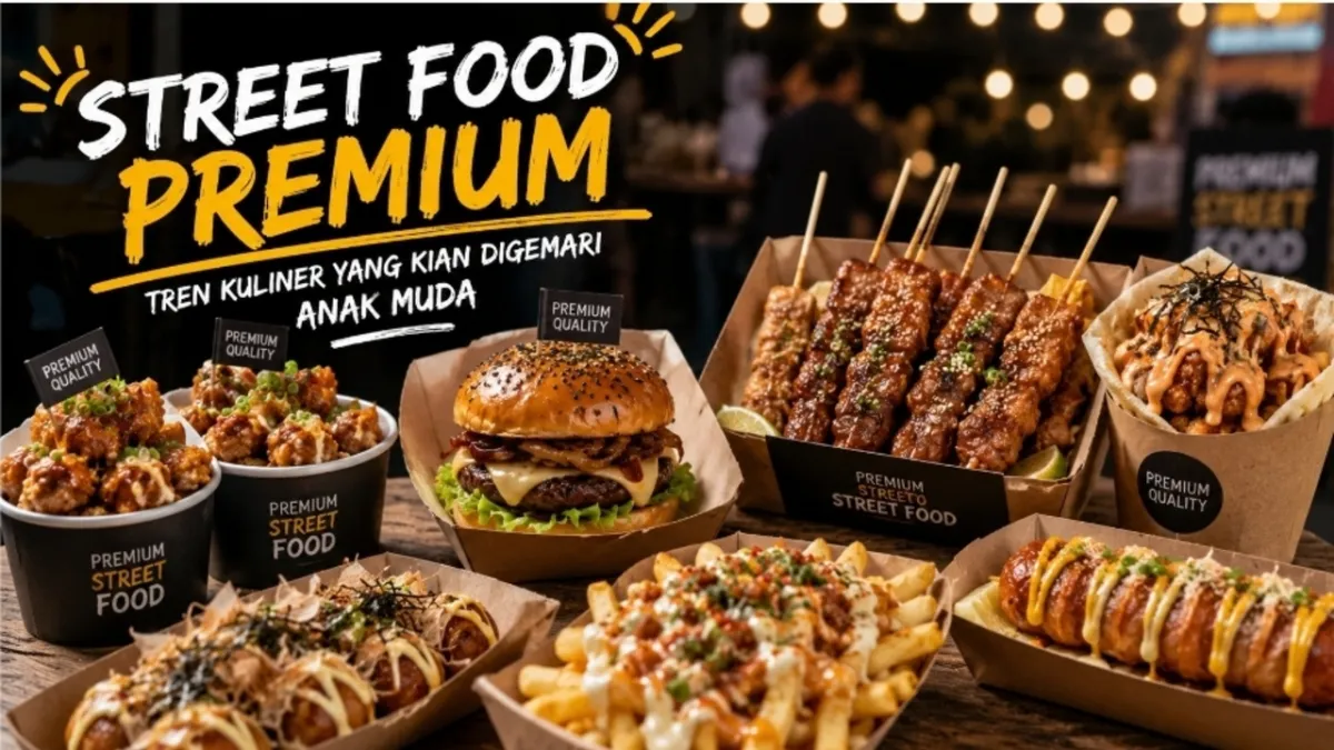 Street Food Premium Diprediksi Jadi Tren Kuliner 2026, dari Smash Burger hingga Takoyaki