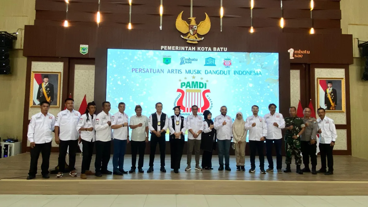 Pengurus DPC PAMDI Kota Batu Dilantik di Graha Pancasila Balai Kota Among Tani