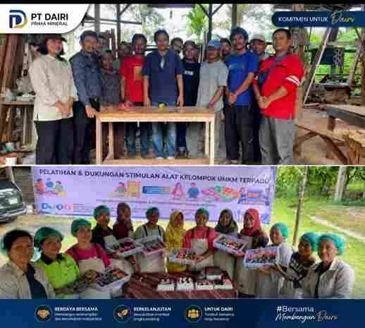 PT Dairi Prima Mineral Gelar Pelatihan Pertukangan Kayu dan Kuliner untuk Dorong Kemandirian Ekonomi Warga Lingkar Tambang