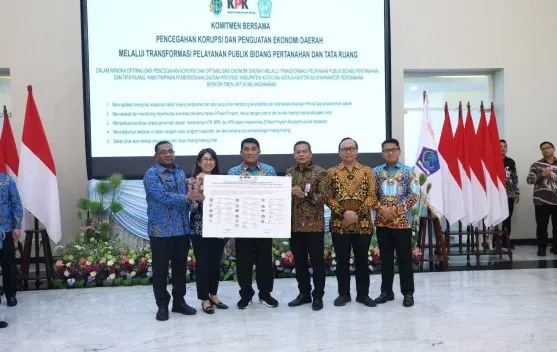 ATR/BPN dan KPK Koordinasikan Optimalisasi Kerja Sama Pertanahan dengan Pemda se-Sulawesi Utara