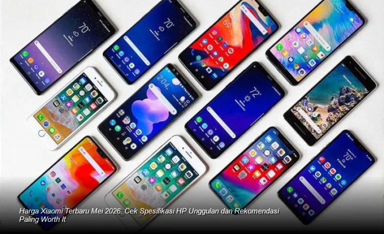 Daftar Harga dan Tren Spesifikasi HP Xiaomi Mei 2026: Dari Entry-Level hingga Premium