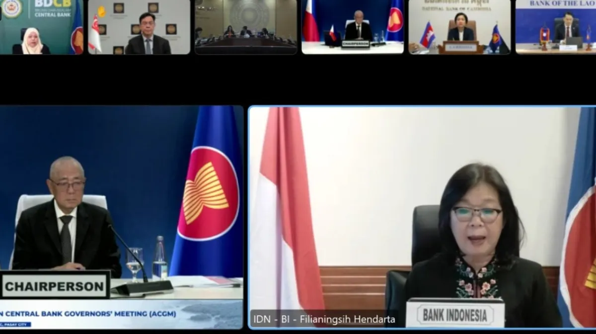 ASEAN Sepakati Tiga Prioritas Bank Sentral dan Menteri Keuangan untuk Hadapi Gejolak Ekonomi Global