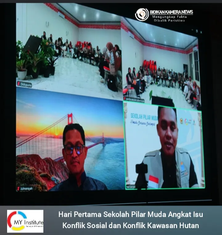 Hari Pertama Sekolah Pilar Muda di Sumbawa Bahas Resolusi Konflik dan Sengketa Tenurial Kawasan Hutan