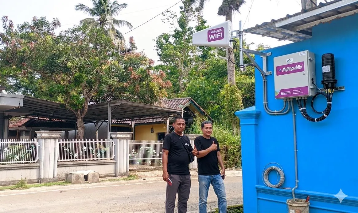 MyRepublic Perluas Jaringan Fiber Optik ke Permukiman Palabuhanratu
