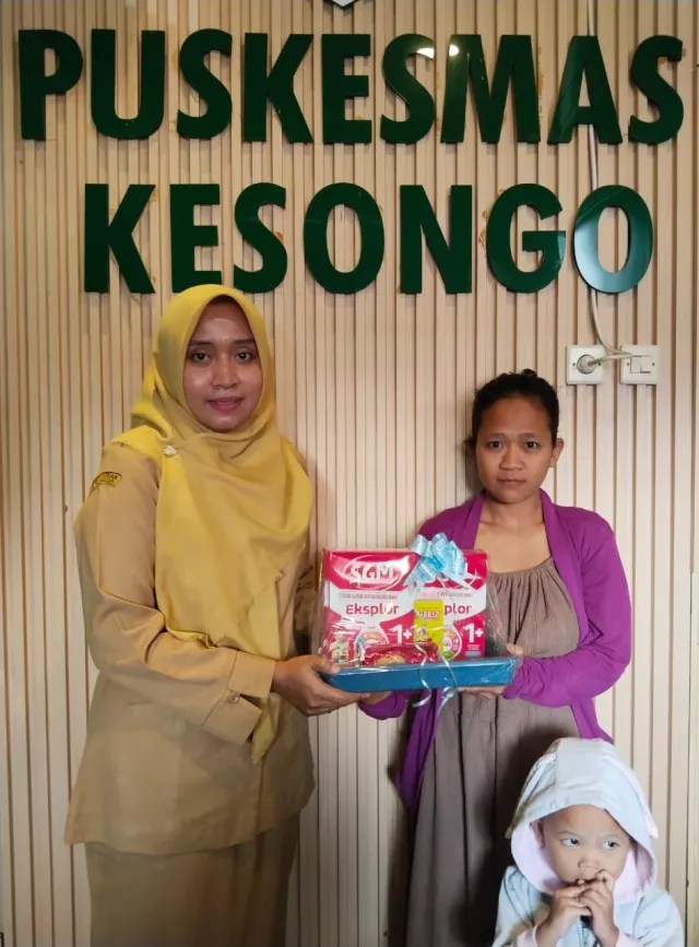 TMMD ke-129 di Bojonegoro Salurkan PMT untuk Balita Berisiko dan Ibu Hamil di Desa Kesongo