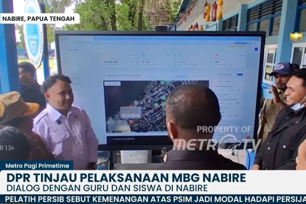 Komisi XIII DPR Tinjau Pelaksanaan MBG di Nabire dan Aplikasi Pengawasan SIAP