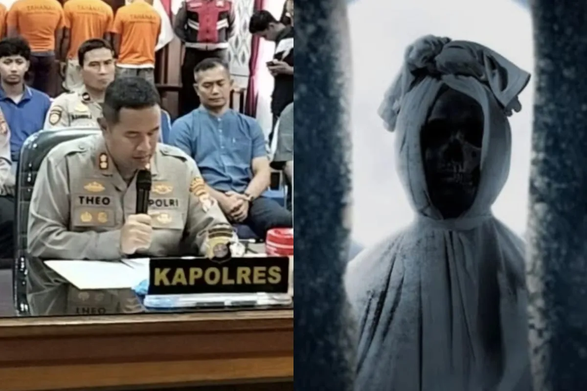 Polres Kotawaringin Barat Pastikan Isu “Pocong Bawa Sajam” di Media Sosial Hoaks