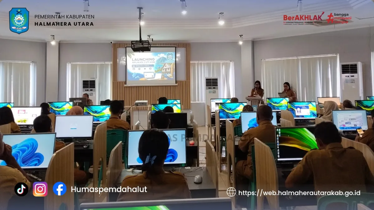 BKDPSDA Halmahera Utara Luncurkan Aplikasi Cuti ASN untuk Percepat dan Transparansikan Layanan