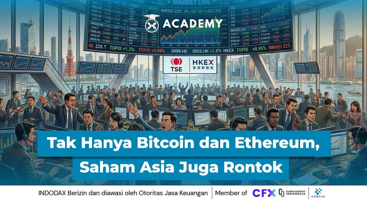 Saham Asia dan Kripto Melemah Usai Libur Lebaran, Dipicu Geopolitik dan Ekspektasi Suku Bunga