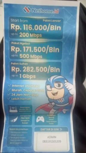 Sosialisasi Layanan Internet Nethome.id di Cigadung Disambut Antusias Warga