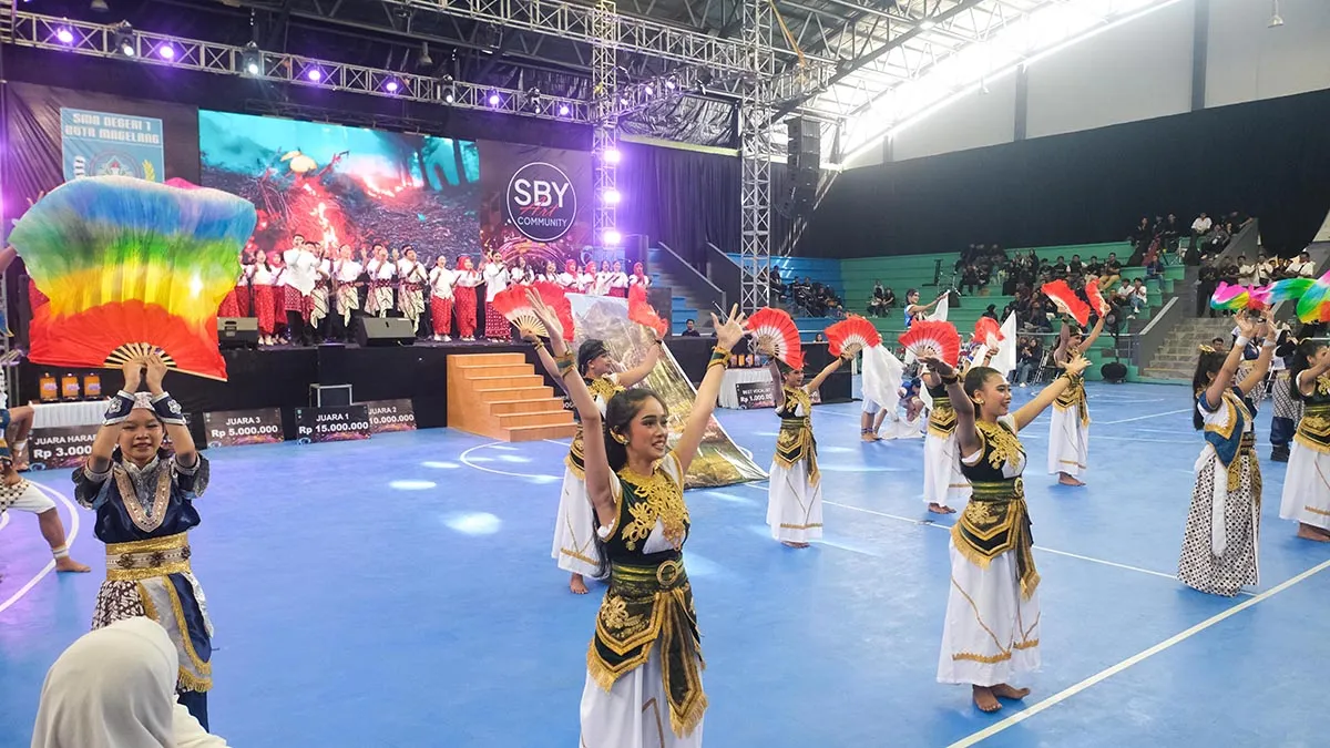 SBY Hadiri Festival Musik Pelajar Distoria 2026 di Magelang, Tekankan Keseimbangan Seni dan Pendidikan