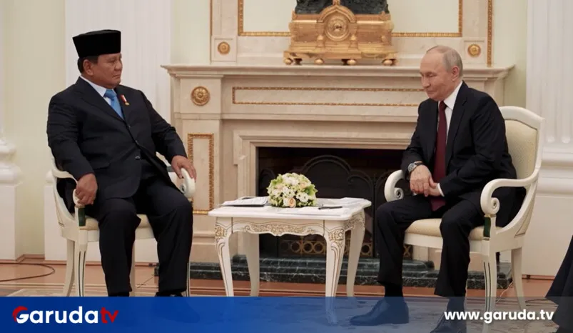 Prabowo dan Putin Bahas Penguatan Kerja Sama Indonesia–Rusia dalam Pertemuan di Kremlin