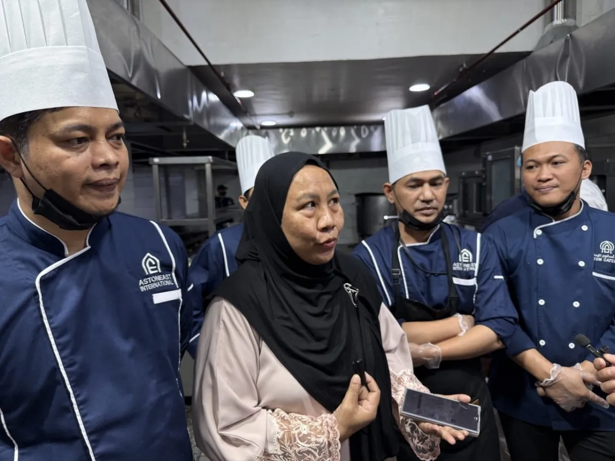 Dapur Katering Jemaah Haji di Madinah Dikelola WNI, Hadirkan Bumbu Nusantara untuk Rasa Masakan Rumahan