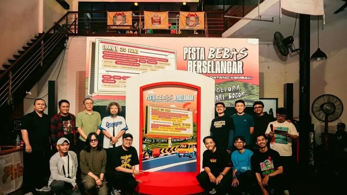 Pesta Bebas Berselancar 2026 Usung Tema “Selamat Datang Kembali”, Digelar 20–21 Juni di Gelora Pakansari
