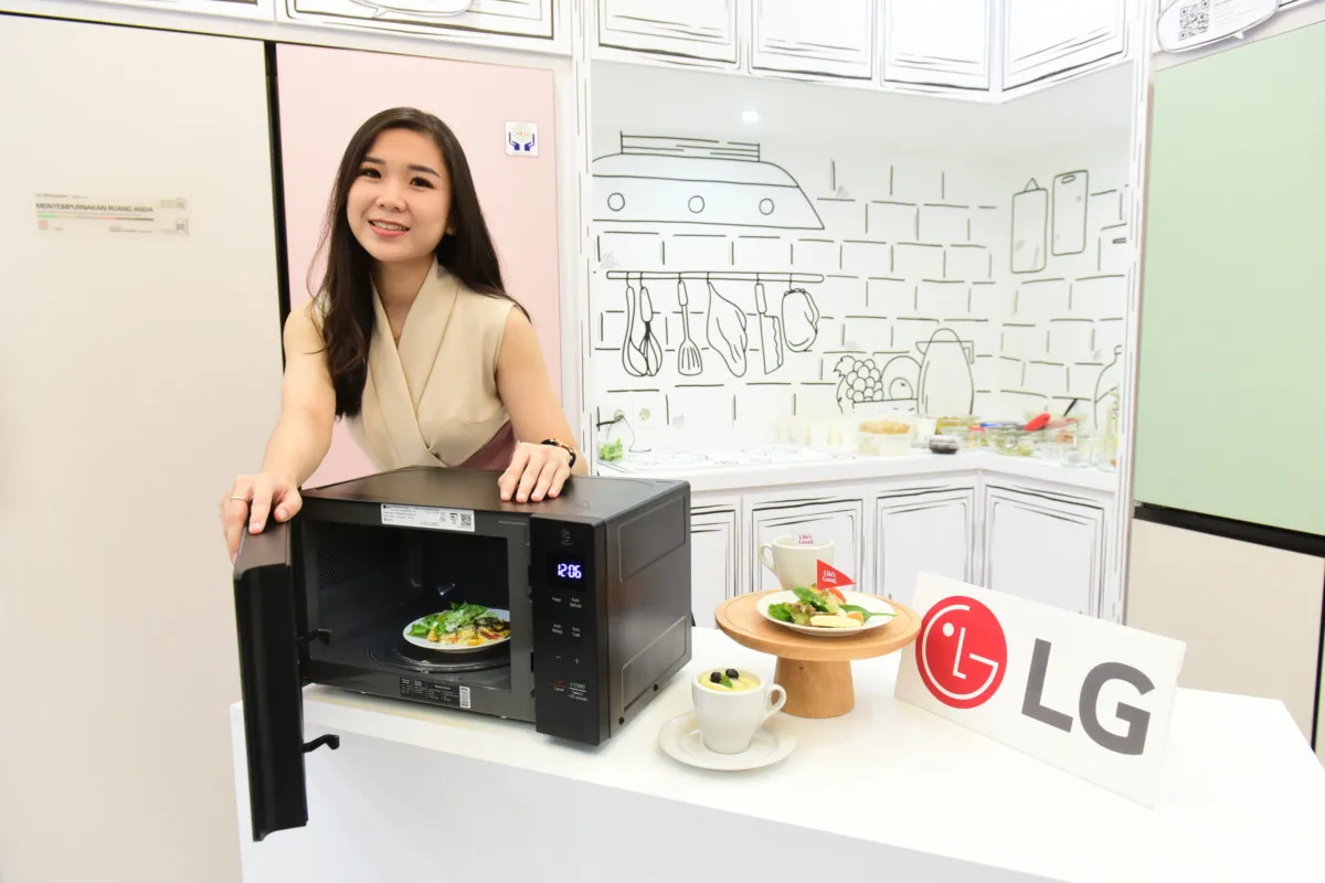 LG Perkenalkan Microwave NeoChef Slim MS2032GAS, Tawarkan Fitur Praktis untuk Menyiapkan Makanan