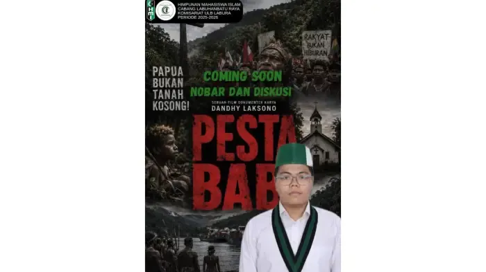 HMI Komisariat ULB Labura Rencanakan Nobar dan Diskusi Film Dokumenter “Pesta Babi”