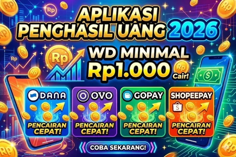 Aplikasi Penghasil Uang 2026 Bertema Game Kendaraan Viral, Klaim WD Minimal Rp1.000 ke Dompet Digital