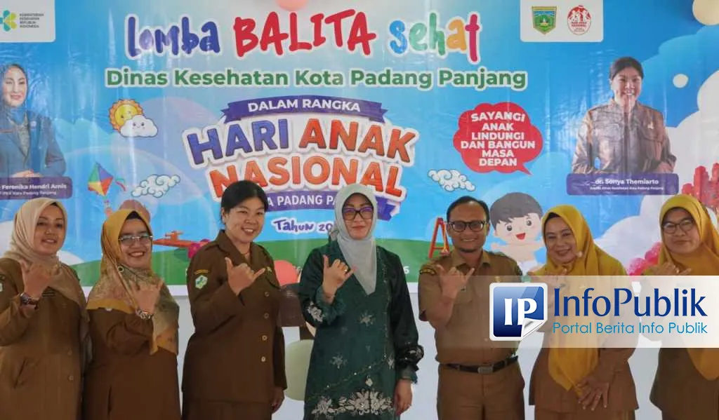 Pemko Padang Panjang Perkuat Pemantauan Gizi dan Tumbuh Kembang lewat Lomba Balita Sehat