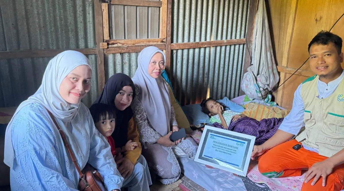 YBM PLN UP3 Bulukumba Salurkan Bantuan Pengobatan untuk Ibu Rahmadani Lewat Aplikasi