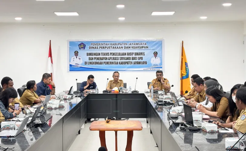 Pemkab Jayawijaya Gelar Bimtek Pengelolaan Arsip Dinamis dan Penerapan Aplikasi Srikandi