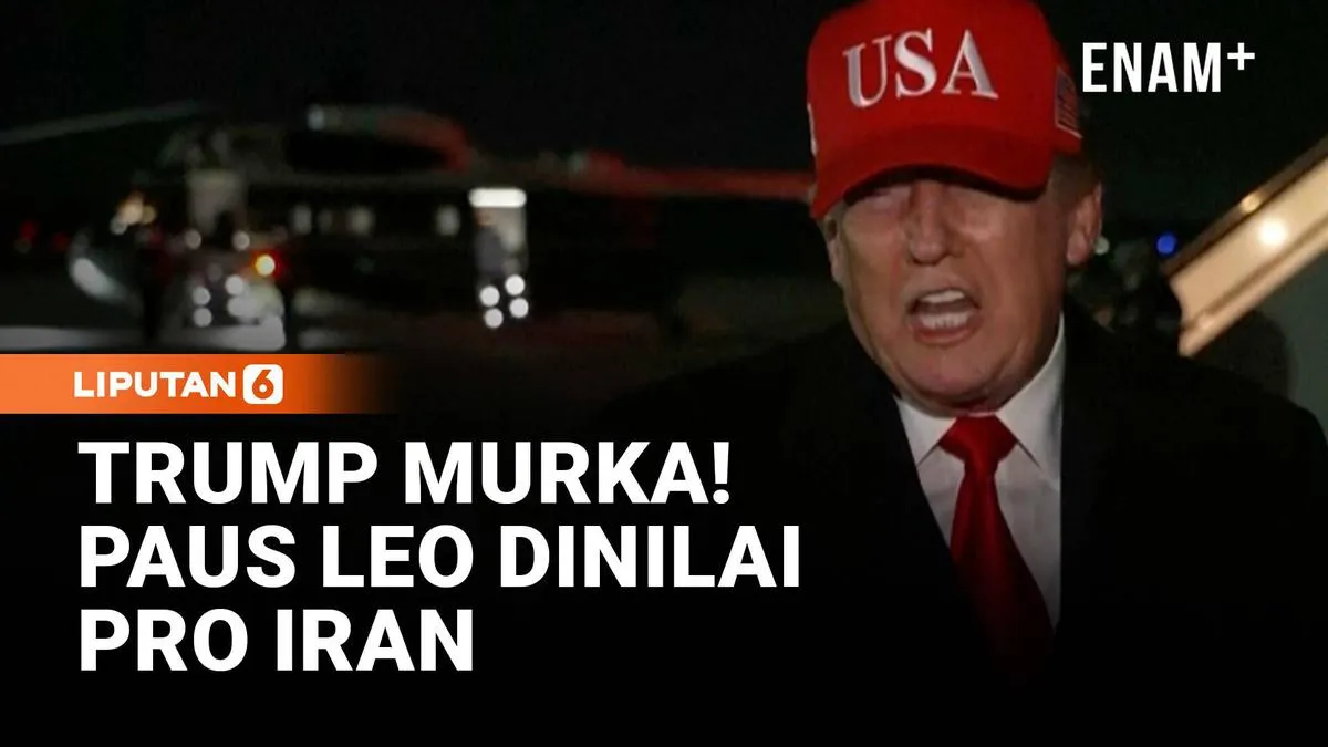 Trump Kritik Paus Leo XIV soal Sikap terhadap Iran, Ketegangan AS–Vatikan Meningkat