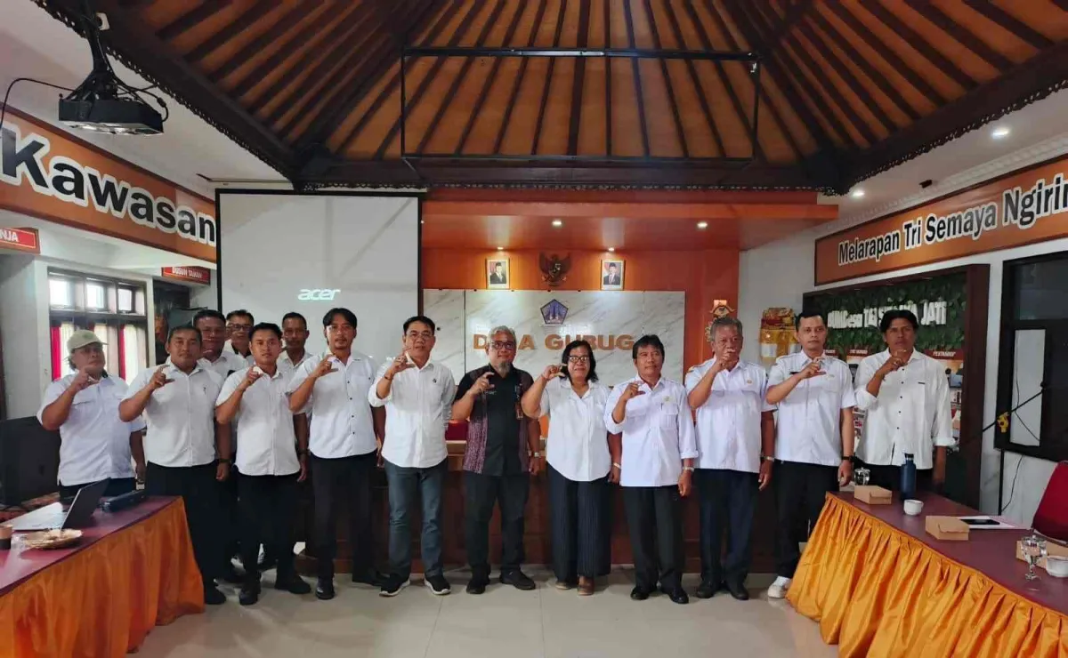 KI Bali Verifikasi Keterbukaan Informasi Publik di Desa Gubug