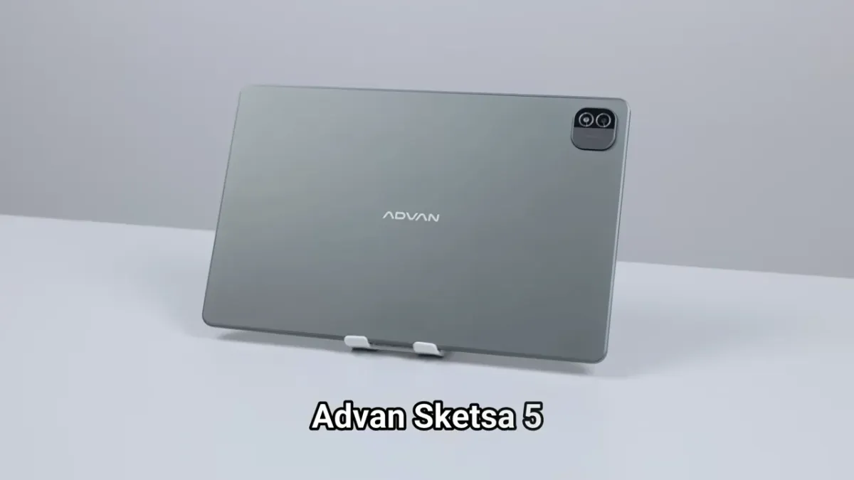 Advan Sketsa 5 Hadir dengan Layar 12 Inci 2K dan Dukungan Stylus