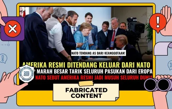 Cek Fakta: Klaim Amerika Serikat Resmi Dikeluarkan dari NATO Disebut Hoaks